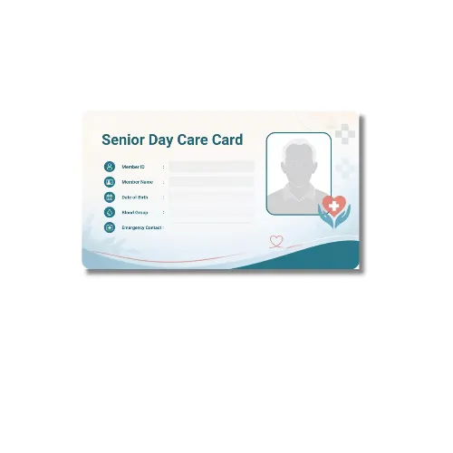 senior day care card