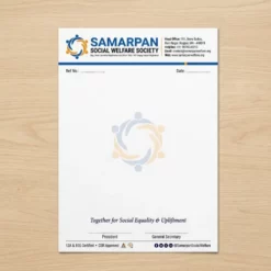 social organisation letterhead a4 100