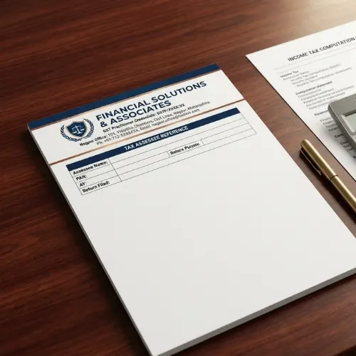 tax consultant letterhead a4 100 copies