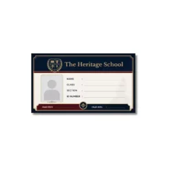 the heritage school card