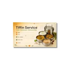 tiffin service card