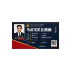 train ticket examiner card