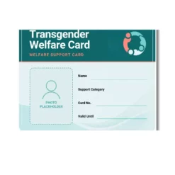 transgender welfare card