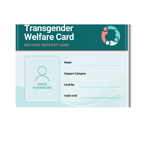 transgender welfare card