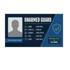 unarmed guard card