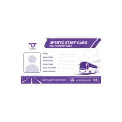 upsrtc staff card