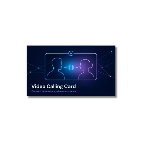 video calling card