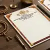 Buddhist Monastery Letterhead A4