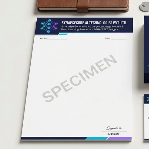 ai machine learning co letterhead a4