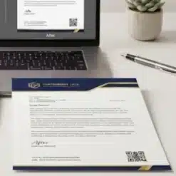annual letterhead design refresh service