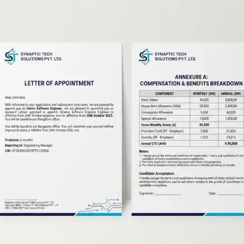appointment letter format a4 print (1)