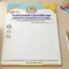 balwadi preschool letterhead a4 print