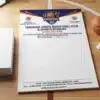 basketball club letterhead a4 print