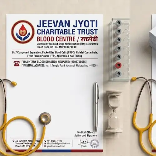 blood bank letterhead a4 print