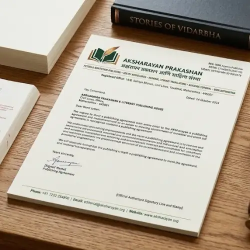 book publisher letterhead a4 print