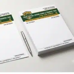 car rental company letterhead a4