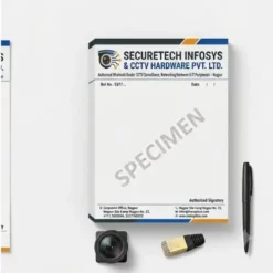 cctv it hardware dealer letterhead a4