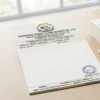 cement sand dealer letterhead a4