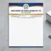 chit fund company letterhead a4