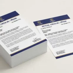 circular letter format a4 100 copies