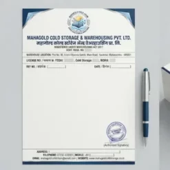 cold storage warehouse letterhead a4