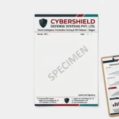 cybersecurity company letterhead a4