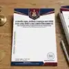 debate quiz competition letterhead a4