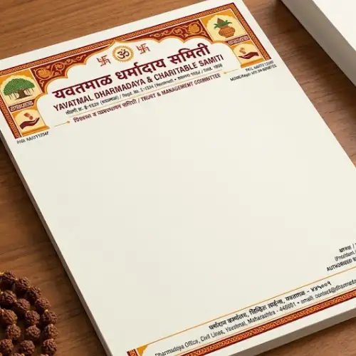 dharmadaya samiti letterhead a4