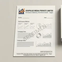 digital marketing agency letterhead a4