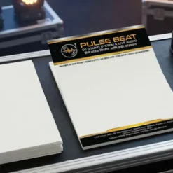 dj sound system letterhead a4