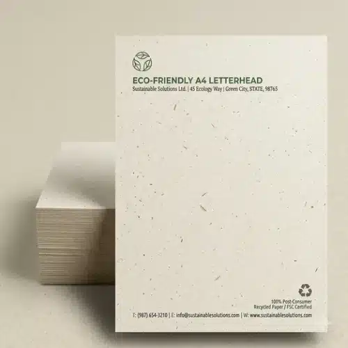 eco recycled paper letterhead a4 100