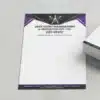 event management letterhead a4