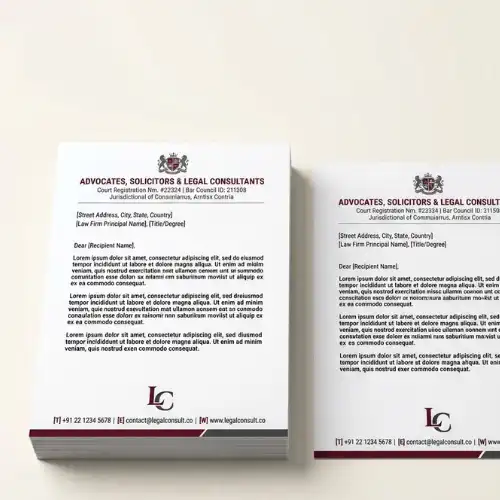 fc foolscap letterhead 100 copies