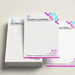 fluorescent colour letterhead a4 100
