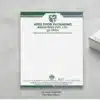 food packaging company letterhead a4