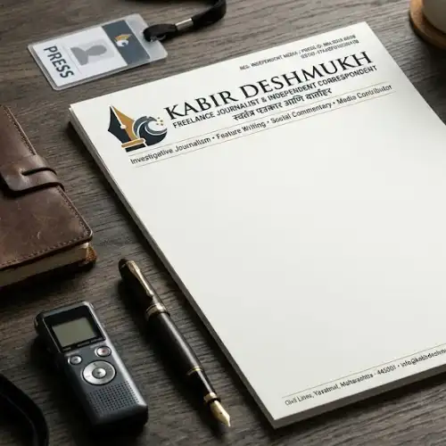 freelance journalist letterhead a4