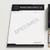 gaming company letterhead a4 print