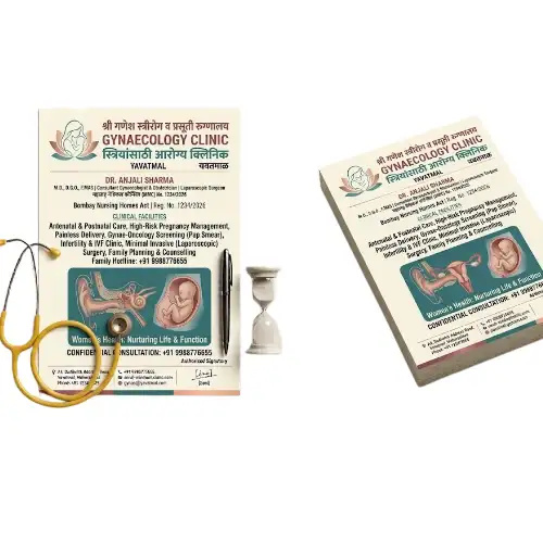 gynaecology clinic letterhead a4