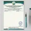irrigation equipment letterhead a4