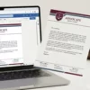 legal advocate letterhead template