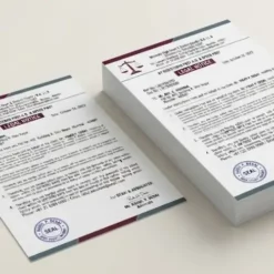 legal notice format letterhead a4