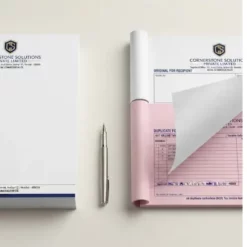 letterhead invoice book combo