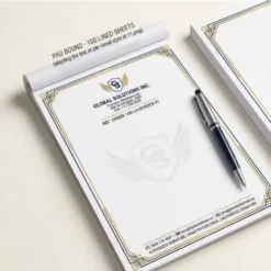 letterhead with border design a4 100