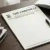 magazine editor letterhead a4