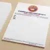 mahila bachat gat letterhead a4 print