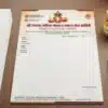 mahila mandal samiti letterhead a4