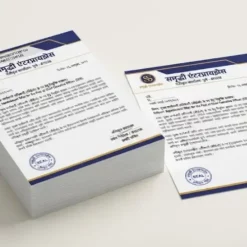 marathi letterhead a4 print 100 copies