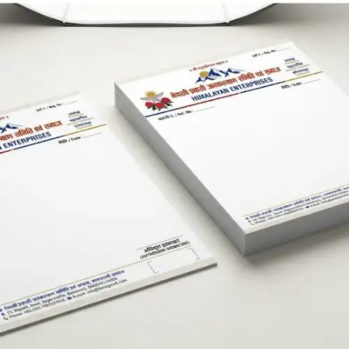 nepali letterhead a4 print 100 copies