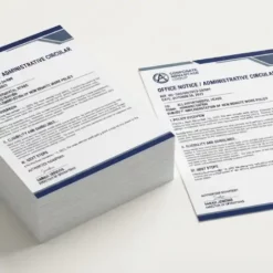 office notice letterhead a4 100 copies