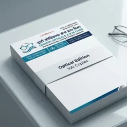 optician eye wear shop letterhead a4